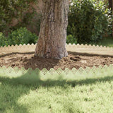 Lawn Edgings 20 pcs Silver 103 x 0.05 x 22 cm Stainless Steel 874757