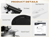 Stand Mixer, 6L 1400W Tilt-Head Food Mixer with 11 Speeds, Pulse & Fermentation Function, LED T3398P554162