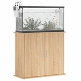 Aquarium Stand Sonoma Oak 81x36x73 cm Engineered Wood 833626