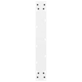 Bar Table Legs White 2 pcs 60x cm Steel 4013357