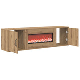 Electric Fireplace Artisan Oak 140.5 x 30 x 39 cm 8021006