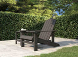 Garden Chair Anthracite HDPE Medium Durable Adirondack Chair 318638