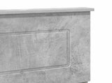 Headboard Concrete Grey Engineered wood 888334