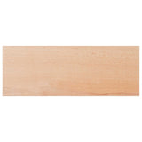 Window Sills 2 pcs Natural 110 x 40 x 2 cm Solid Beech Wood 42048163