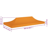 Party Tent Roof 6x3 m Orange 270 g/m 315329