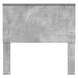 Headboard with Headboard Concrete Grey 100 cm Engineered wood 887795