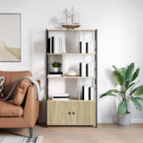 Bookshelf Sonoma Oak 80 x 30 x 155.5 cm Engineered Wood 868438
