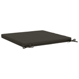 4-Piece Seat Cushions SOEST 4 pcs 100% Polyester Anthracite 945010