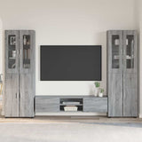 TV Cabinet Set FLORIN 3 pcs Grey Sonoma Engineered Wood 3398000