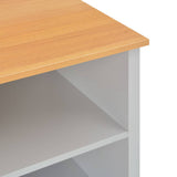 TV Cabinet Grey 95x39x58 cm 283739