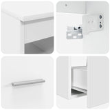 Bathroom Furniture Set 2 pcs White Engineered Wood 3403904