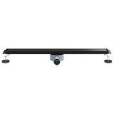 Shower Drain 2-in-1 with 360&deg Siphon Black 80 cm 42015970