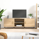 TV Cabinet Sonoma Oak 150x30x50 cm Engineered Wood 829079