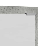 Wall-Mounted Coat Rack Concrete Grey 100 x 10 x 100 cm 874510