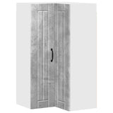 Wall Corner Cabinet LUCCA Concrete Grey 57 x 57 x 100 cm 885168