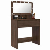 Bedroom Dressing Tables Brown Oak 80 x 39.6 x 135 cm 888974