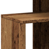 Side Table Old Wood 36x30x56 cm Engineered Wood 856558