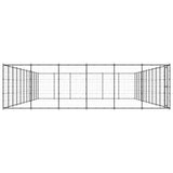 Outdoor Dog Kennel Steel 79.86 m 3082327
