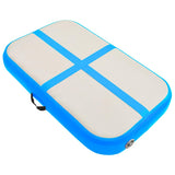 92656 Inflatable Gymnastics Mat with Pump 60x100x20 cm PVC Blue