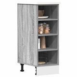 Bottom Cabinet Riga Grey Sonoma 30x44.5x81.5 cm Engineered Wood 854198