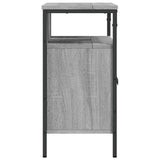 Bathroom Sink Cabinet Grey Sonoma 60x30x60 cm Engineered Wood 842439