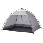 ZNTS Beach Tent 2-Person Grey Quick Release Waterproof 4005298