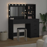 Dressing Table Black 78.5 x 41 x 135 cm Engineered wood 3334192