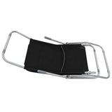 Folding Sun Loungers 2 pcs Textilene Black 44338