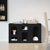 Sideboard Black 100 x 35 x 59 cm Engineered Wood 891345
