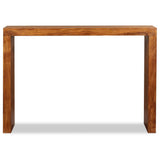 Console Table Solid Wood with Honey Finish 110x40x76 cm 244671