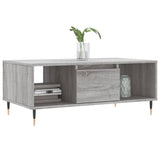 Coffee Table Grey Sonoma 90x50x36.5 cm Engineered Wood 830586