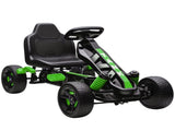 Pedal Go Kart for Kids Aged 3-6 Years, with Freewheel System, Brake, EVA Anti-Slip Wheels, Green T3398P378926