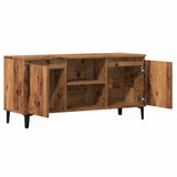 TV Cabinet Old Wood 102x35x50 cm Engineered Wood 856430