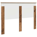 Headboard with Headboard Old Wood 140 cm Engineered wood 887767