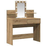 Dressing Table Artisan Oak 100 x 40 x 130 cm Engineered Wood 868851