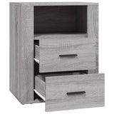 Bedside Cabinet Grey Sonoma 50x36x60 cm Engineered Wood 816734
