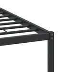 Bed Frame without Mattress Sonoma Oak 137x190 cm Engineered Wood 4106791