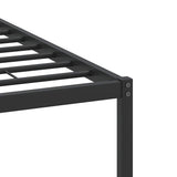 Bed Frame without Mattress Sonoma Oak 137x190 cm Engineered Wood 4106791