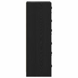 Highboard Black Oak 35 x 37 x 109 cm Engineered Wood 882894