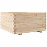 Garden Planter 90x90x49.5 cm Solid Wood Pine 3282534
