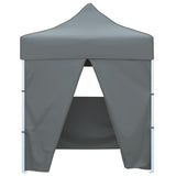 Party Tent Folding Anthracite 200 x 200 x 315 cm Oxford Fabric 42023532