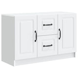 Sideboard with Drawer White 89 x 34.5 x 57 cm Engineered Wood 895805