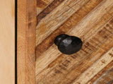 Hanging Cabinet Brown 38 x 33.5 x 48 cm Solid Mango Wood 4018936