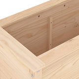 Garden Raised Bed 119.5x40x78 cm Solid Wood Pine 825289