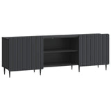 TV Cabinet Black 150 x 31 x 52 cm Engineered Wood 894456