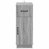 Bathroom Storage Cainet HOORN Grey Sonoma 30 x 31 x 77 cm 897271