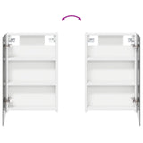 Bathroom Mirror Cabinet White 40 x 10.5 x 60.5 cm 889023