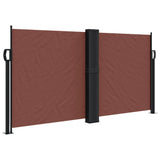 Retractable Side Awning Brown 120x1000 cm 4004704