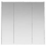 Bathroom Mirror Cabinet Concrete Grey 73.5 x 15.5 x 70 cm 889258