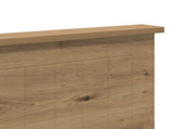 Headboard with Headboard Artisan Oak 160 cm Engineered wood 887746